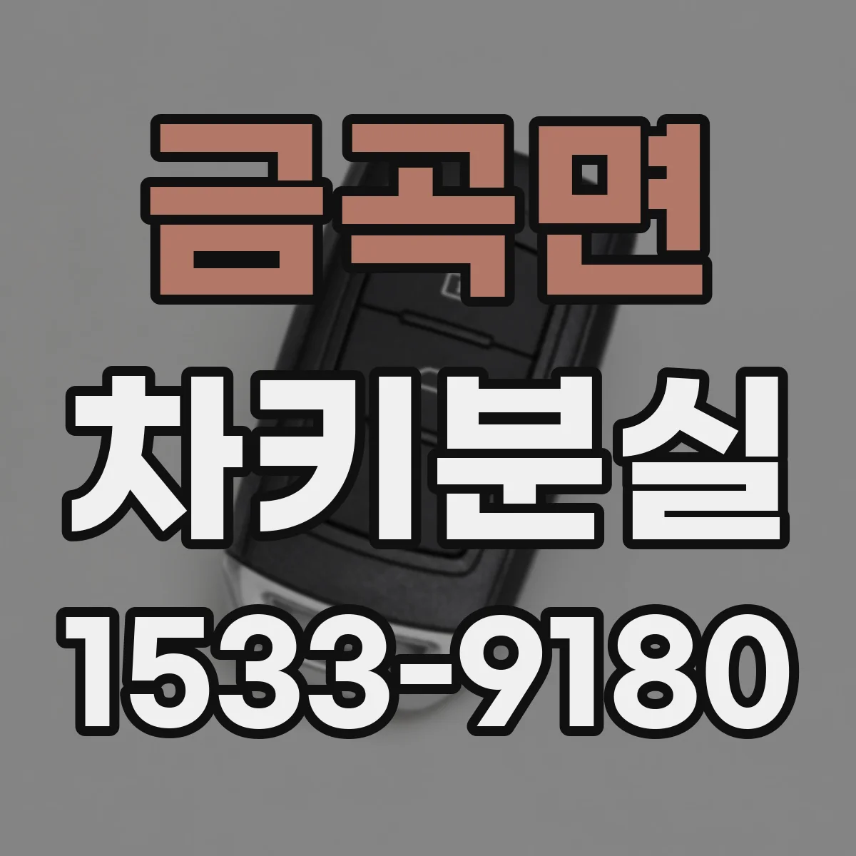 금곡면 차키분실