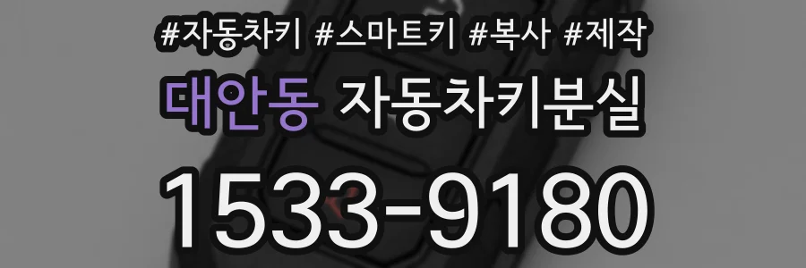 대안동 자동차키분실