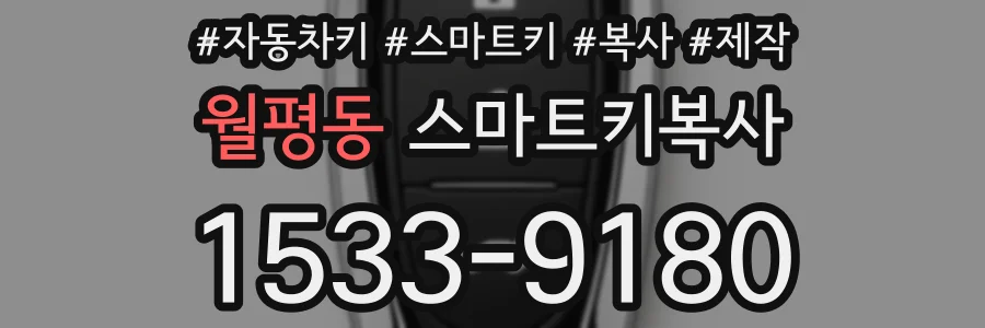 월평동 스마트키복사