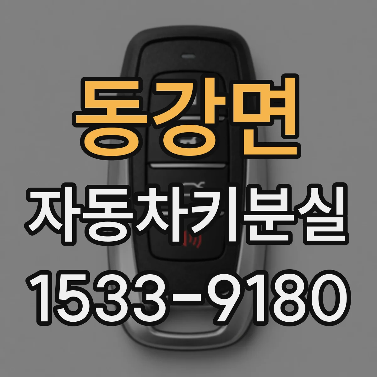 동강면 자동차키분실