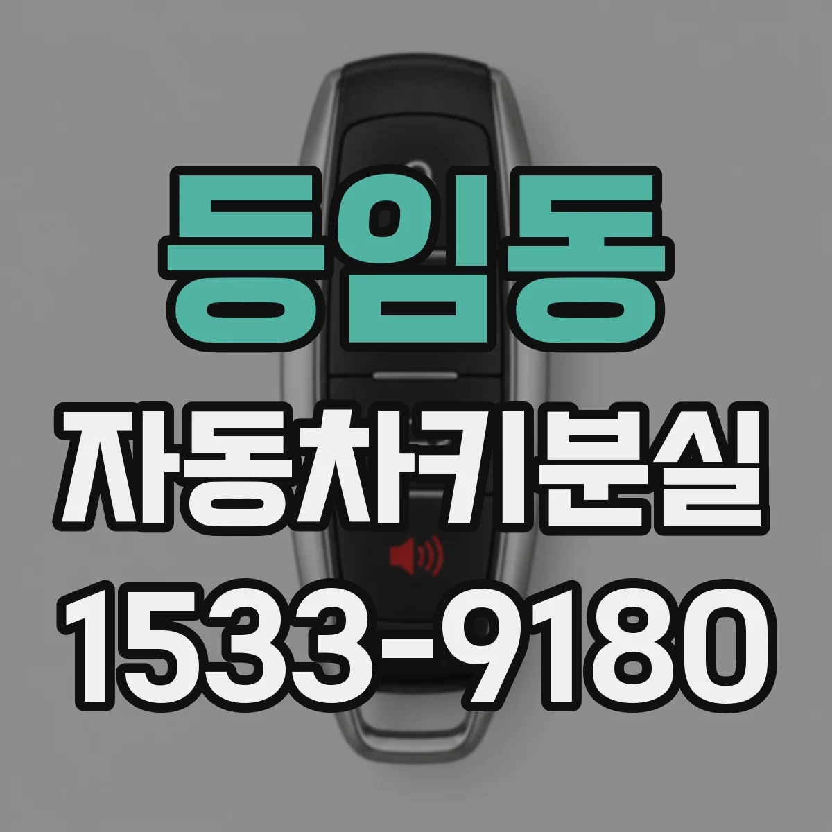 등임동 자동차키분실