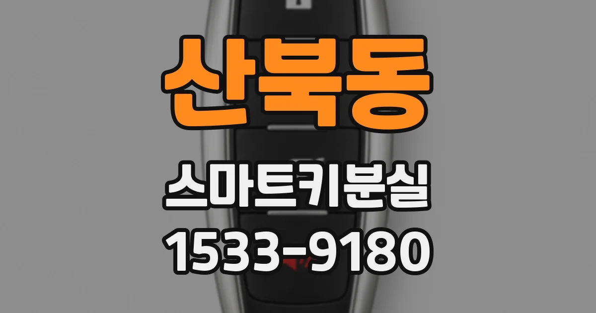 산북동 스마트키분실