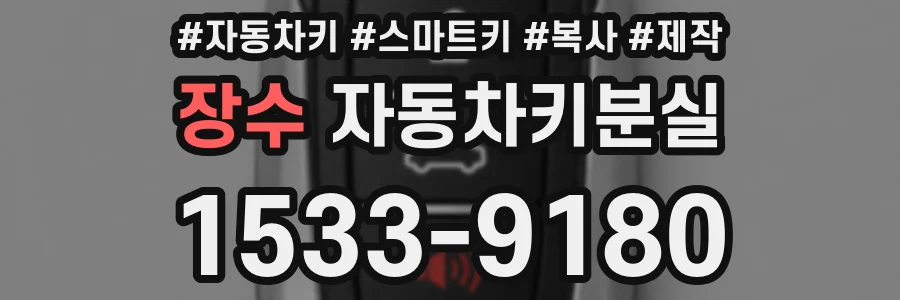 장수 자동차키분실