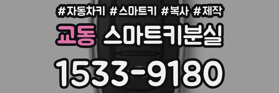 교동 스마트키분실