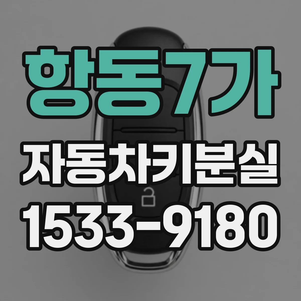 항동7가 자동차키분실