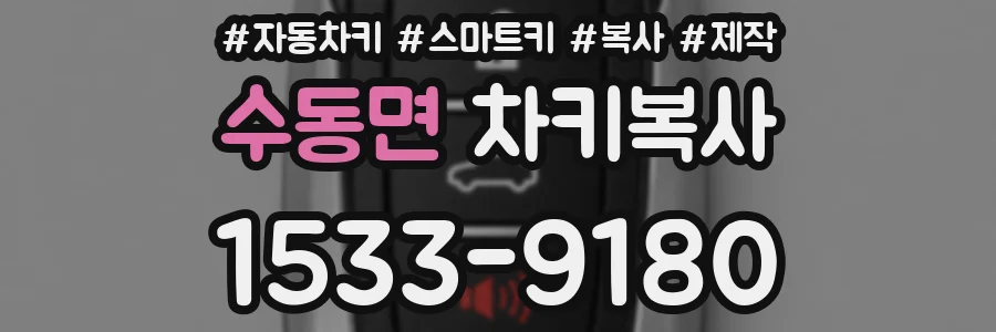 수동면 차키복사