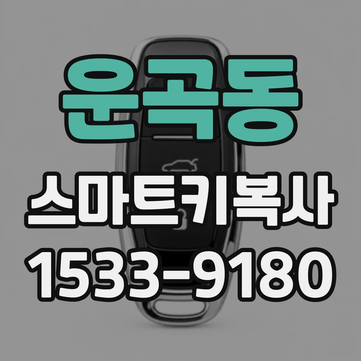 운곡동 스마트키복사