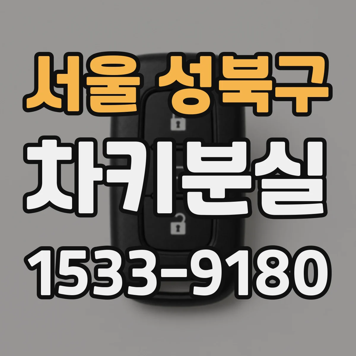 서울 성북구 차키분실