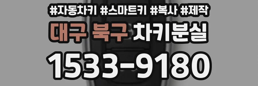 대구 북구 차키분실