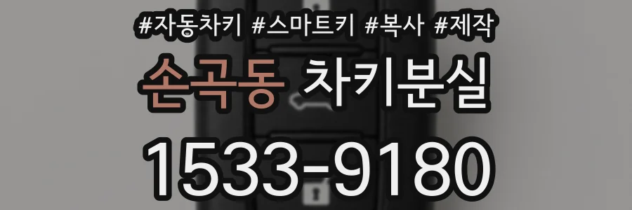 손곡동 차키분실