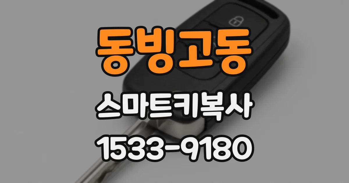 동빙고동 스마트키복사