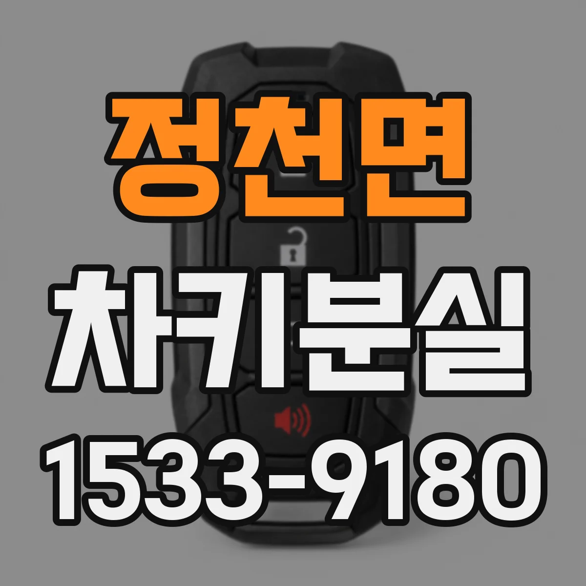 정천면 차키분실