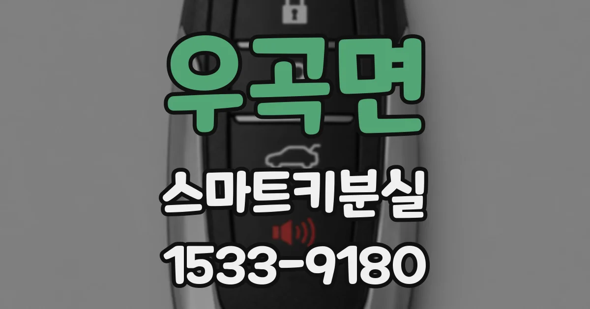 우곡면 스마트키분실