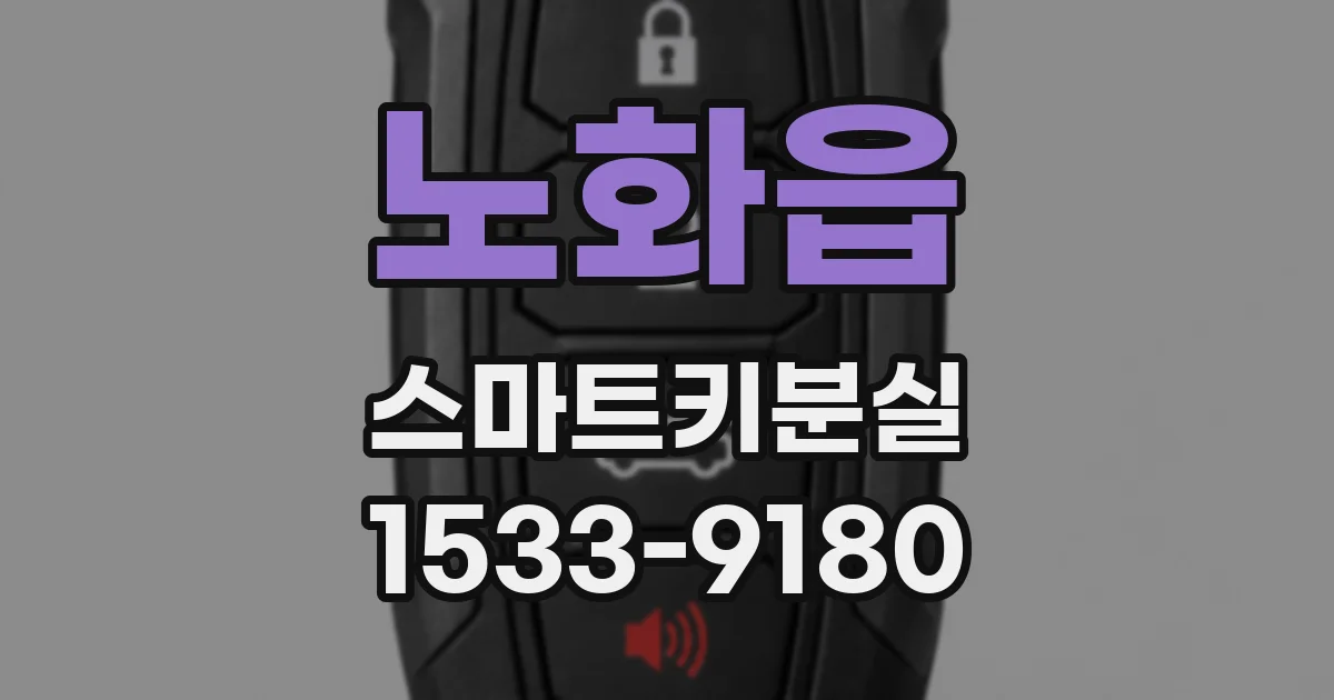 노화읍 스마트키분실
