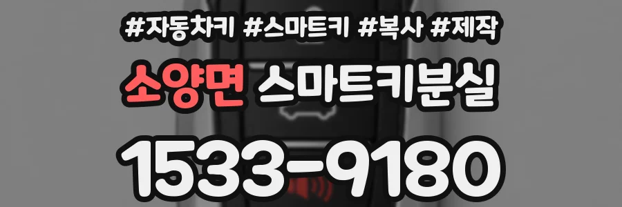 소양면 스마트키분실