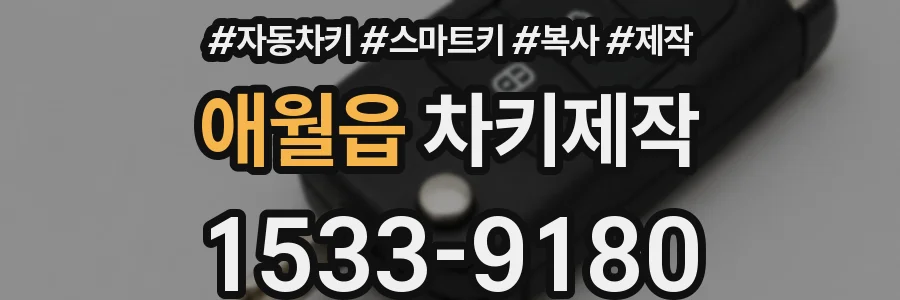 애월읍 차키제작