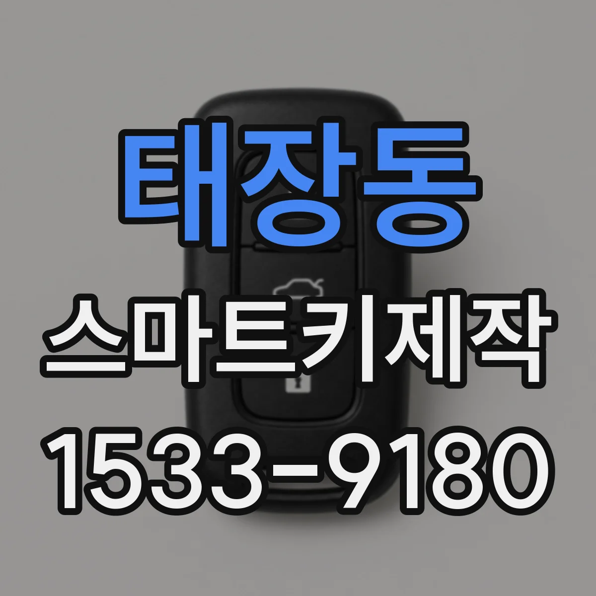 태장동 스마트키제작