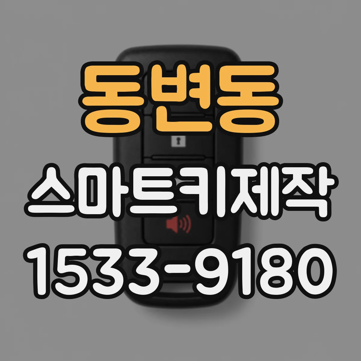 동변동 스마트키제작