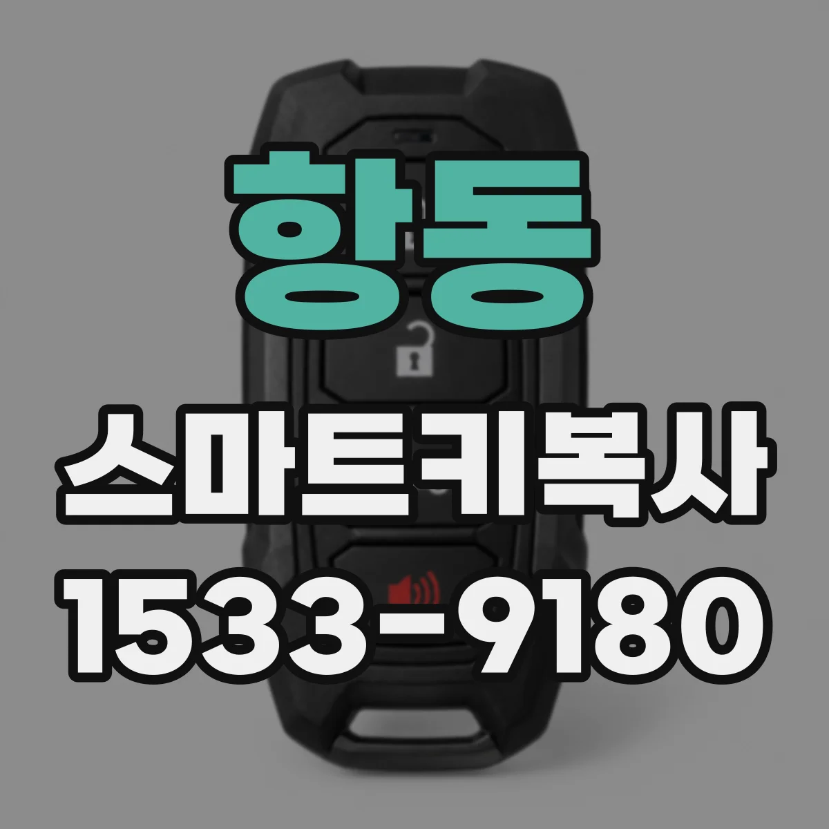 항동 스마트키복사