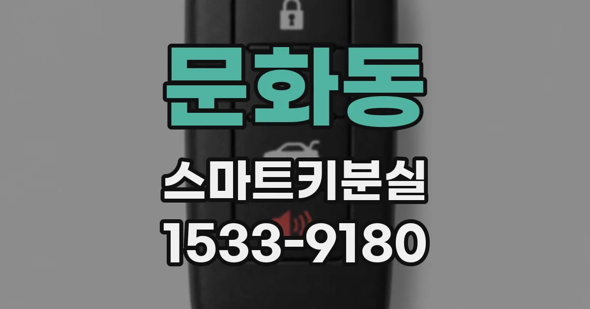 문화동 스마트키분실