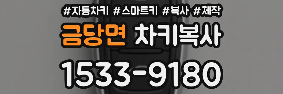 금당면 차키복사