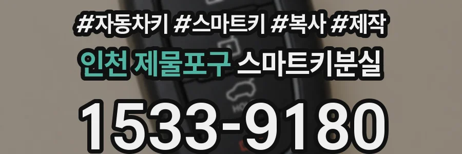 인천 제물포구 스마트키분실