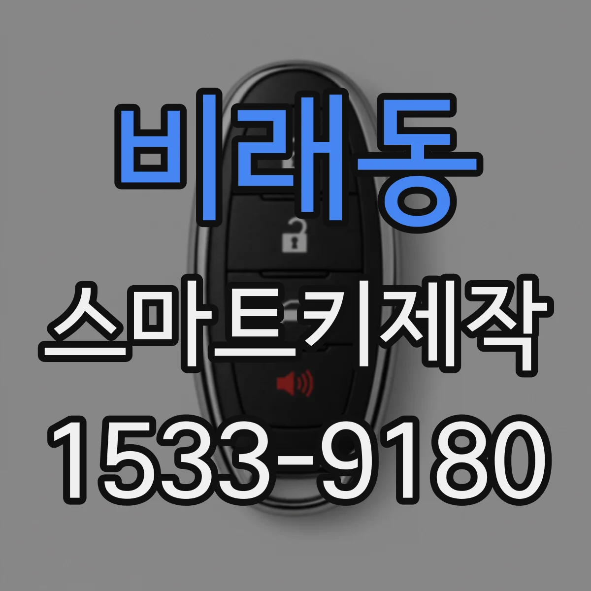 비래동 스마트키제작