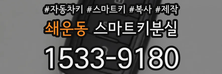 쇄운동 스마트키분실
