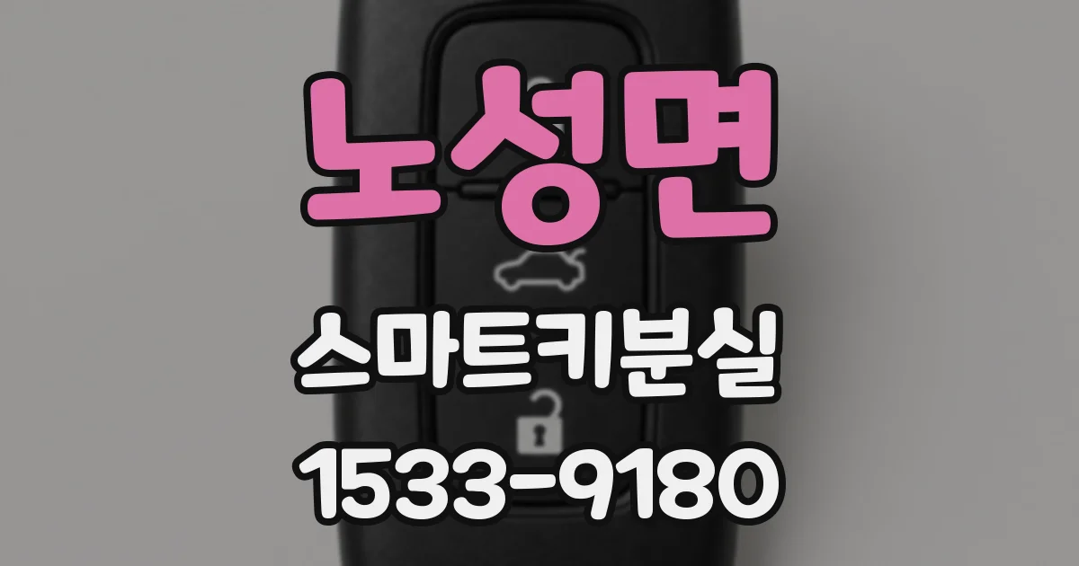 노성면 스마트키분실