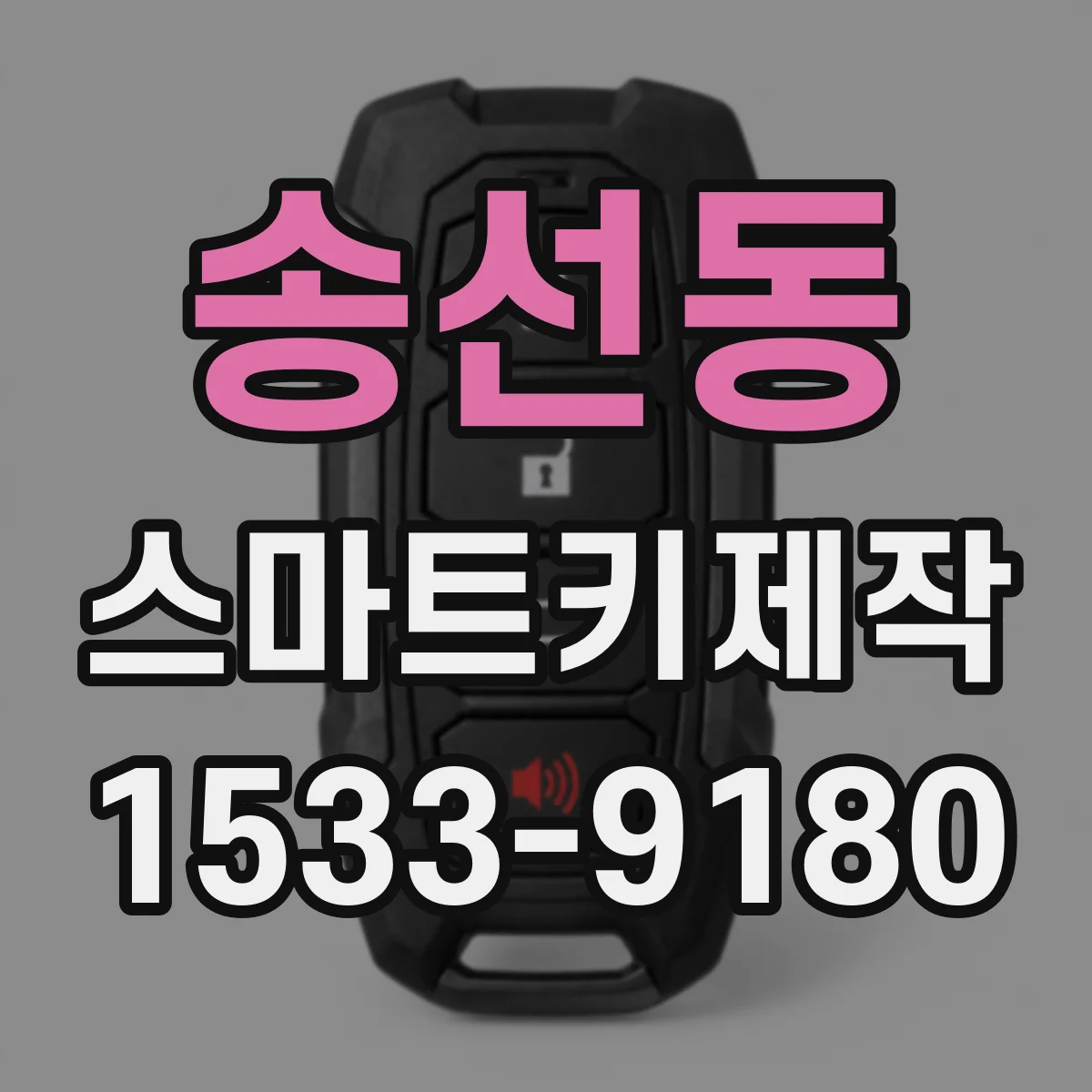 송선동 스마트키제작