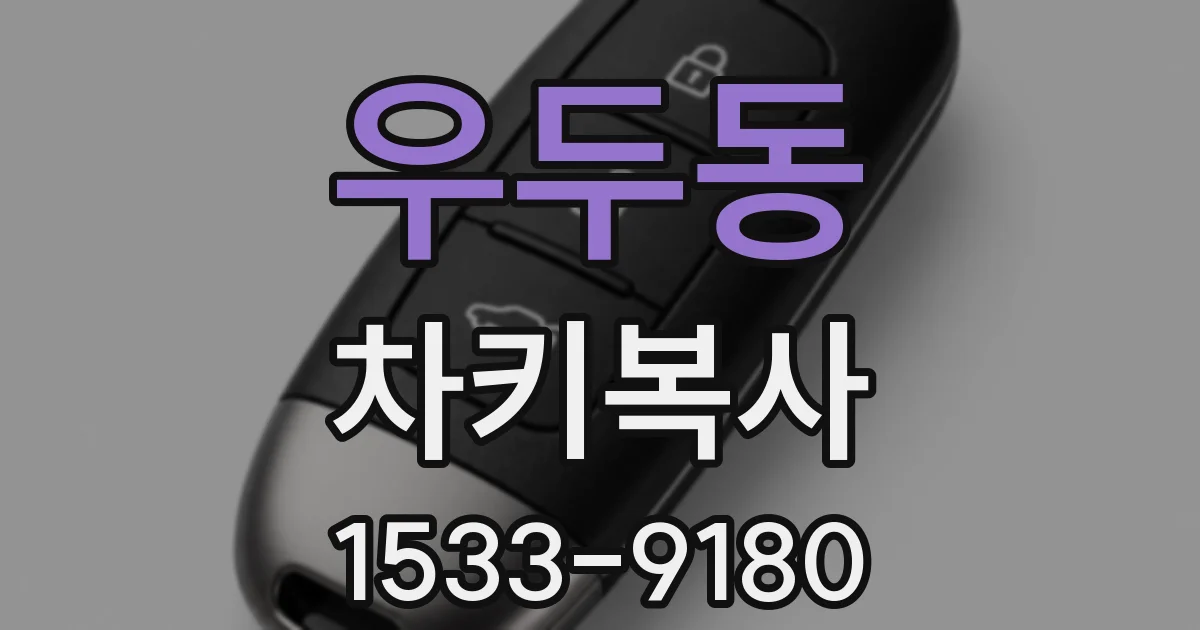 우두동 차키복사