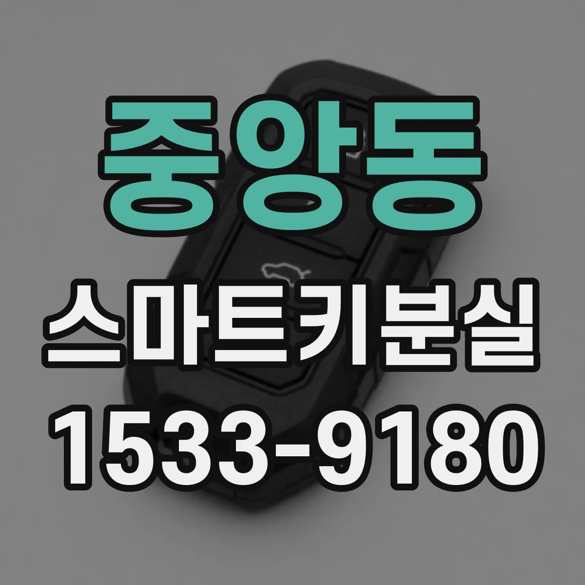 중앙동 스마트키분실