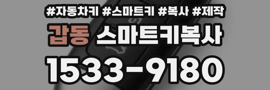 갑동 스마트키복사