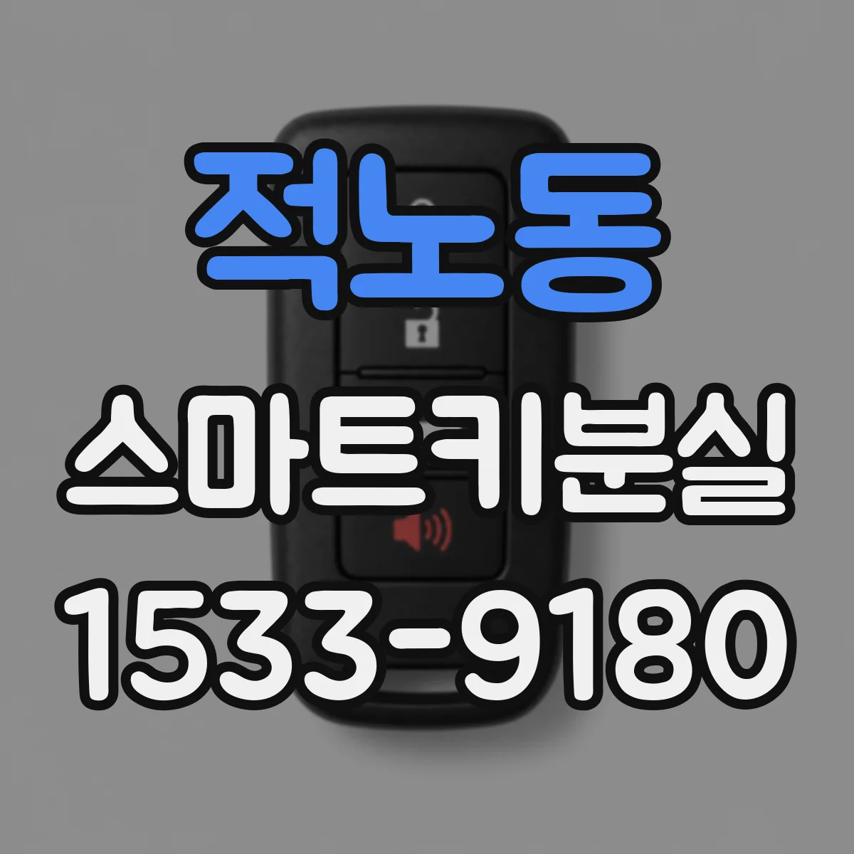 적노동 스마트키분실