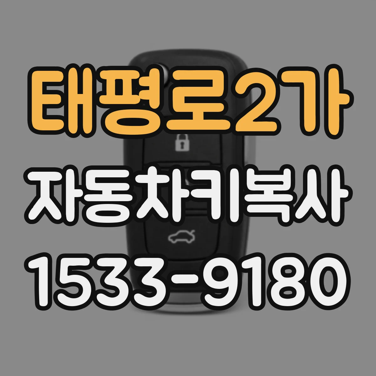 태평로2가 자동차키복사