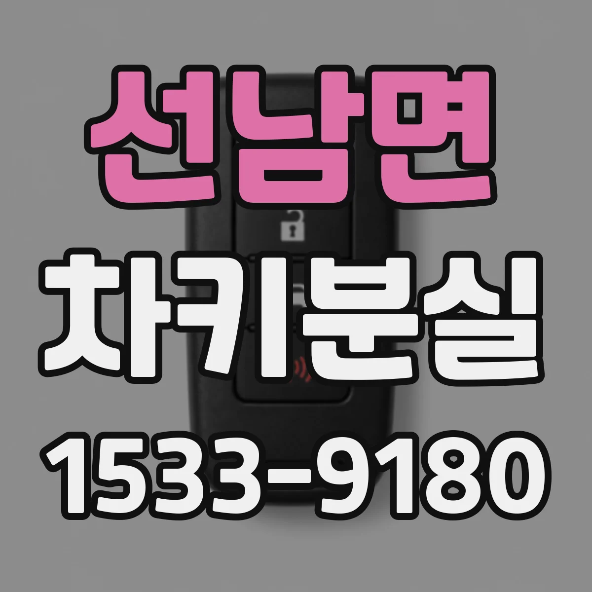 선남면 차키분실