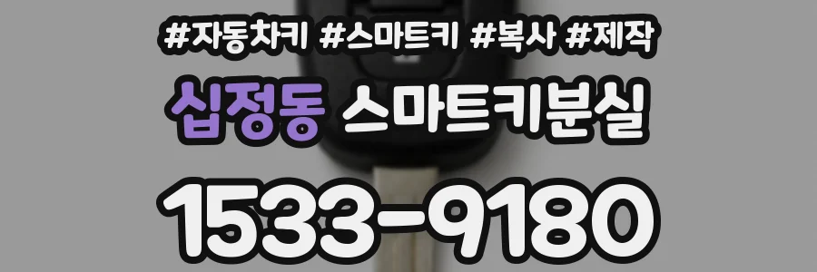 십정동 스마트키분실