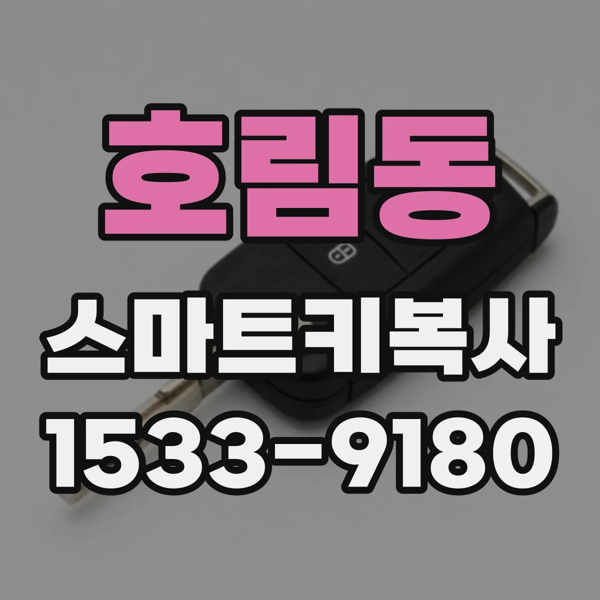 호림동 스마트키복사