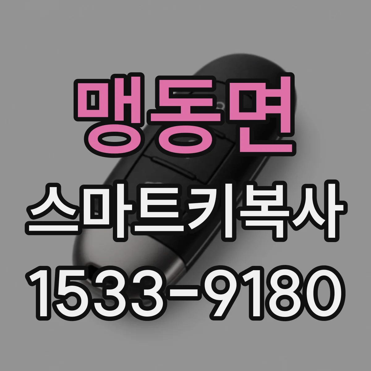 맹동면 스마트키복사