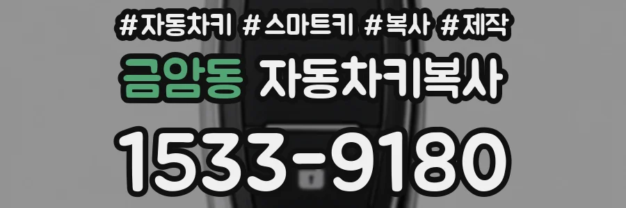 금암동 자동차키복사