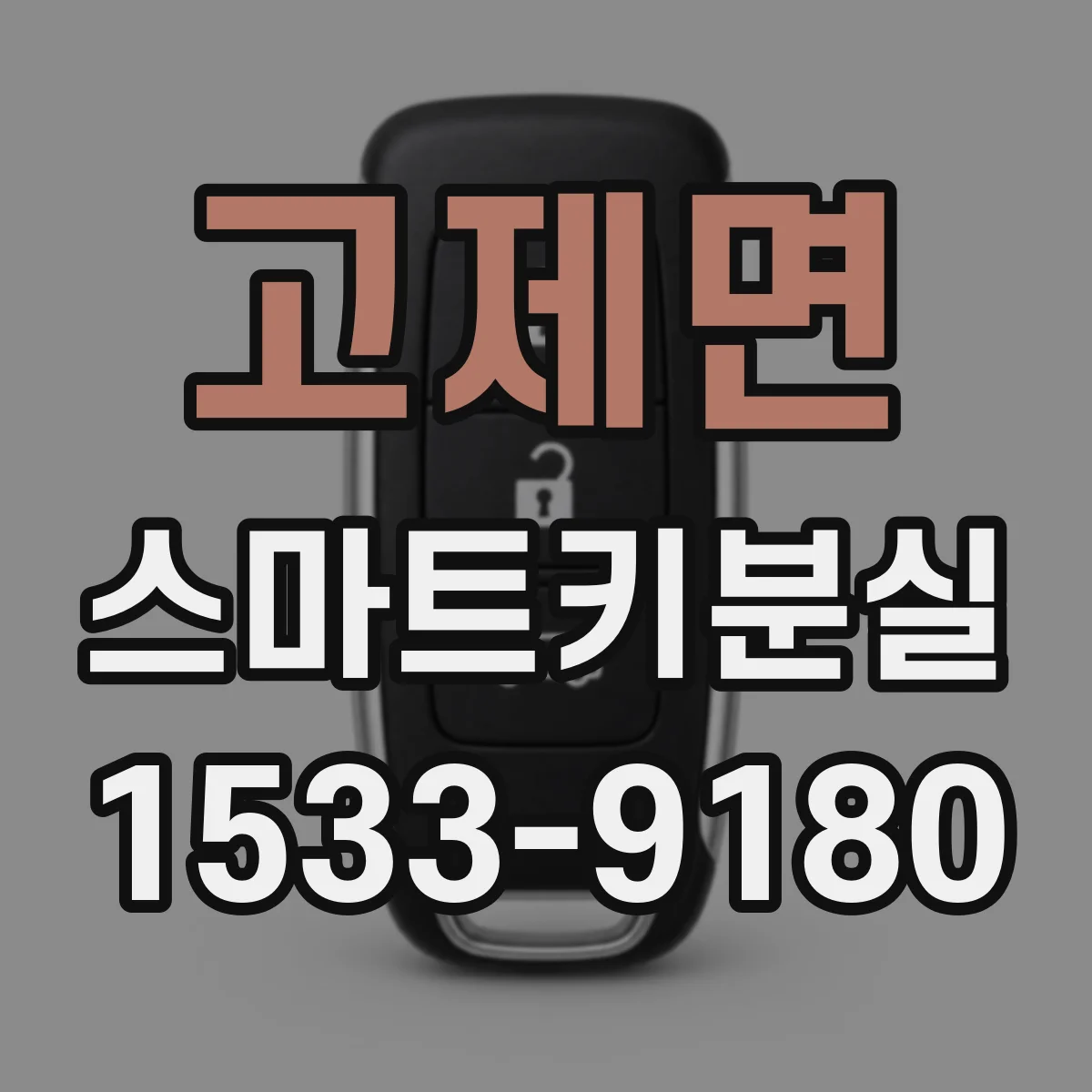 고제면 스마트키분실
