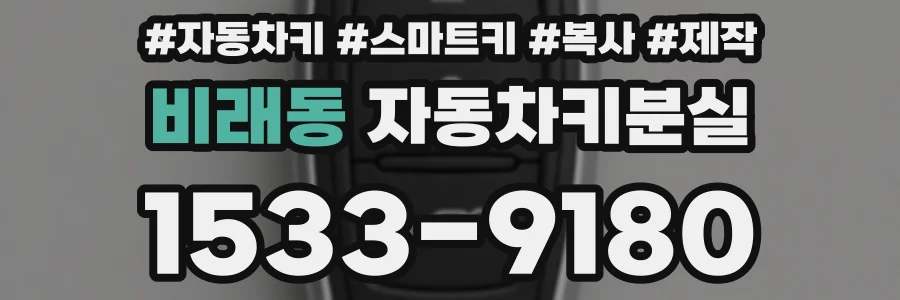 비래동 자동차키분실