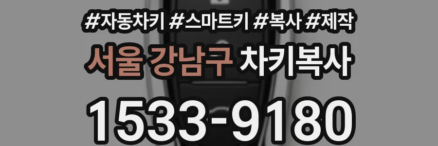 서울 강남구 차키복사