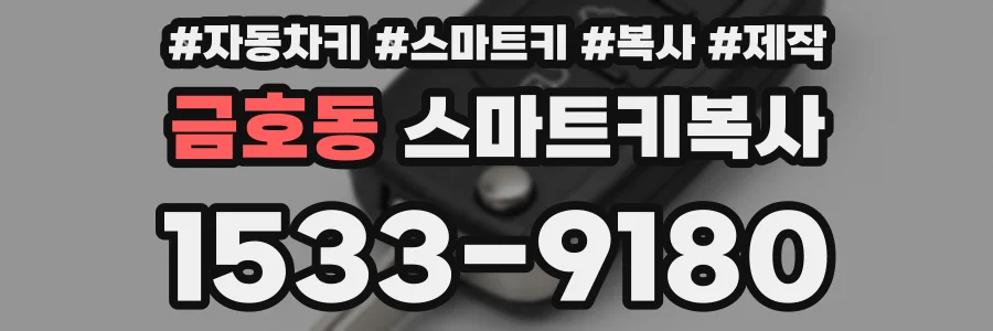 금호동 스마트키복사