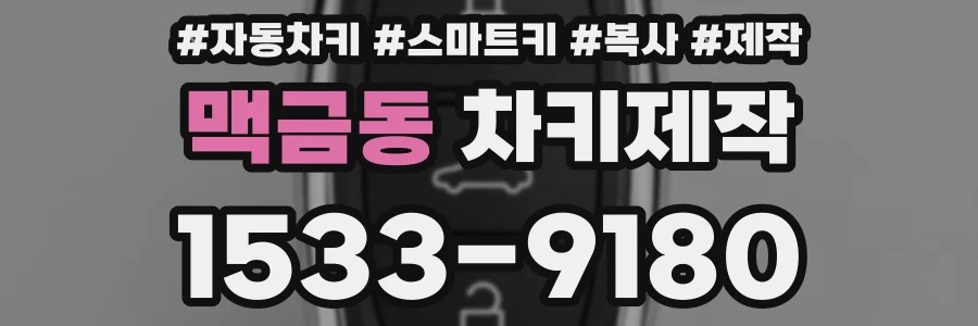 맥금동 차키제작