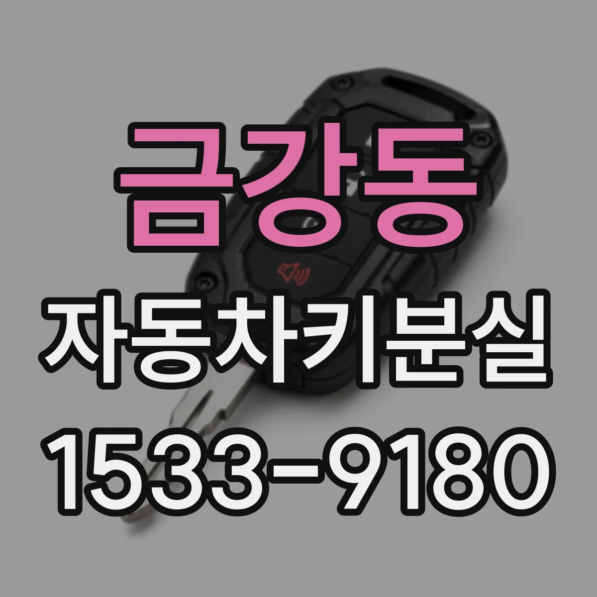 금강동 자동차키분실
