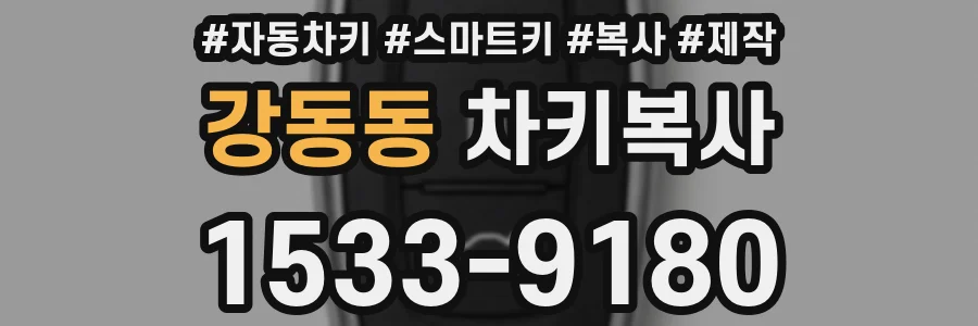 강동동 차키복사