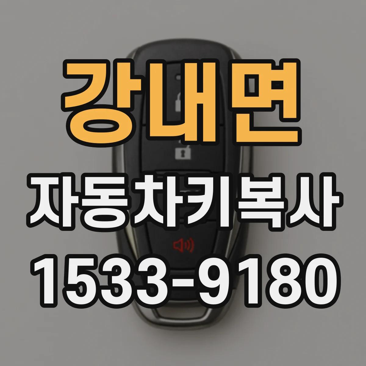 강내면 자동차키복사
