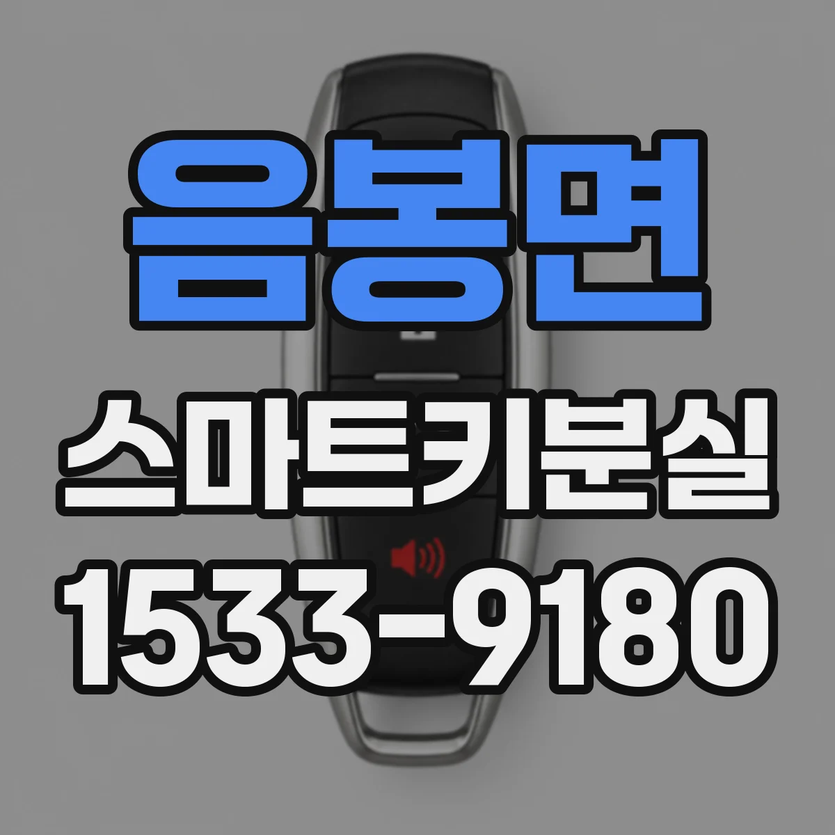 음봉면 스마트키분실