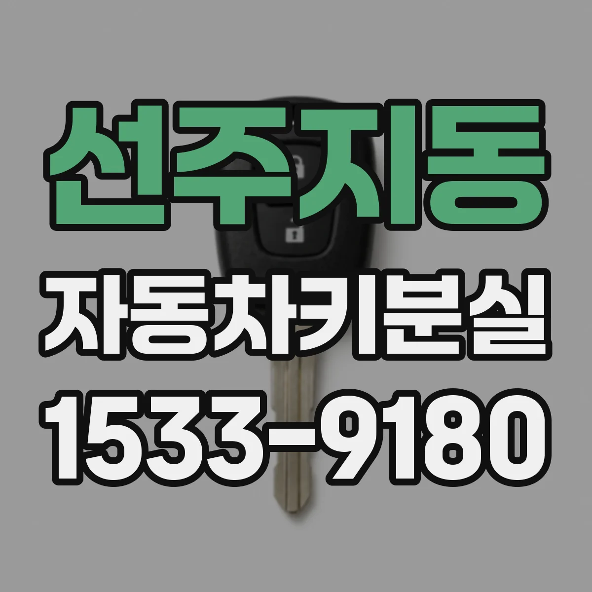 선주지동 자동차키분실